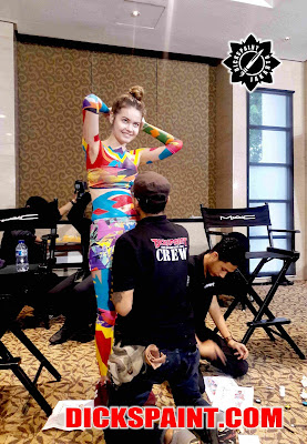 Body Painting MAC Cosmetics Jakarta