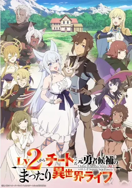 Review Anime Lv2 kara Cheat datta Motoyuusha Kouho no Mattari Isekai Life Season 1