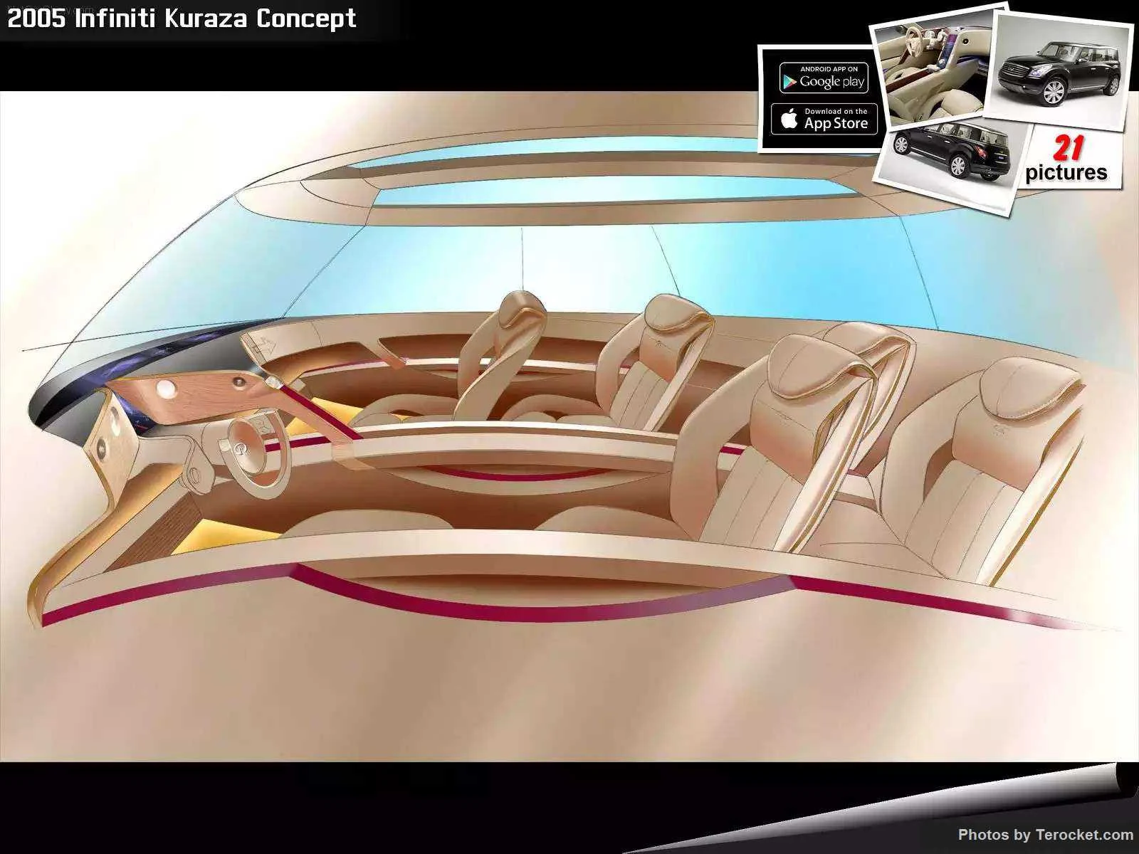 Hình ảnh xe ô tô Infiniti Kuraza Concept 2005 & nội ngoại thất