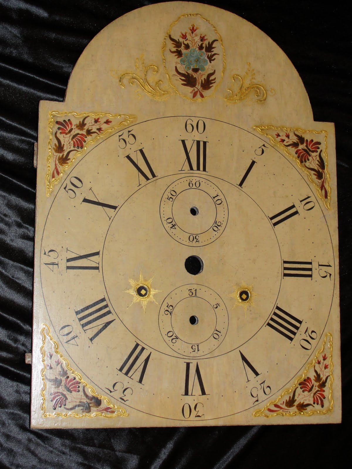 fine timber clock