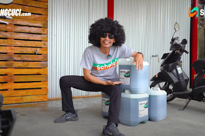 Schole Touchless Shampoo, Shampoo Mobil dan Motor Tanpa Sentuh dan Bikin Kendaraan Mengkilap