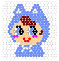 アクアビーズ図案 ちろる