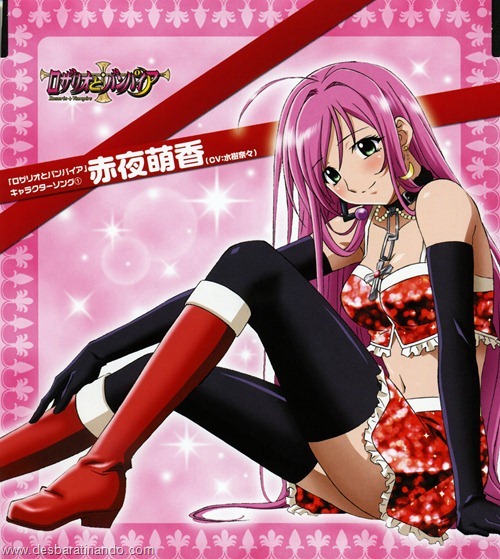 rosario to vampire anime wallpapers papeis de parede download desbaratinando (13)