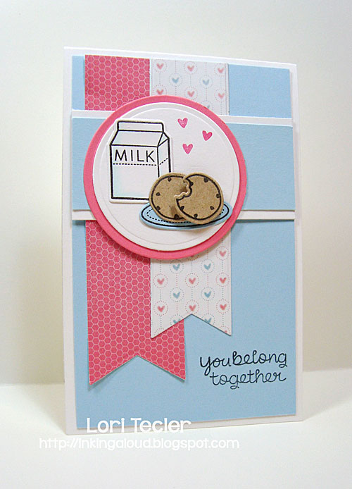 You Belong Together card-designed by Lori Tecler/Inking Aloud-stamps from Lawn Fawn