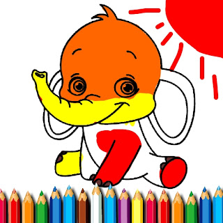 elephant-coloring-book