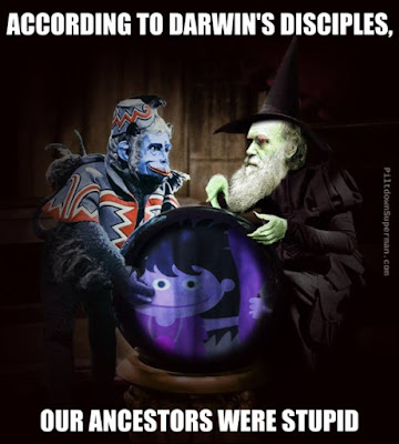 Evolutionists insult our intelligence by claiming that after humans evolved, they did nothing for a few hundred thousand years.