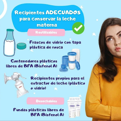 Metodos para conservar la leche materna