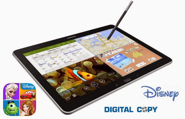 transfer Disney Digital Copies to Galaxy Note Pro