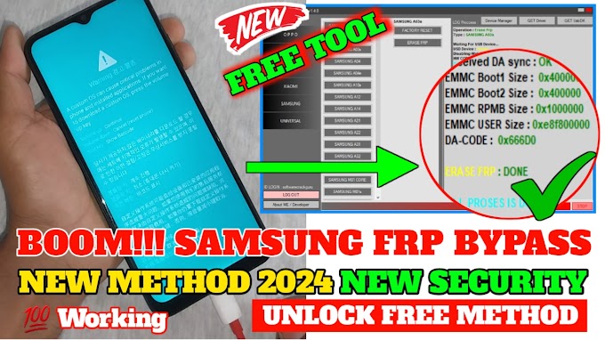 BOOM! SAMSUNG FRP BYAPSS 2024 NEW METHOD FREE TOOL | FRP2024