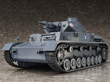 FIGURA Panzer IV Ausf.D 1/12 Figma Vehicles Girls und Panzer