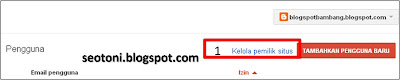 Cara Verifikasi Blogspot di Google Web master
