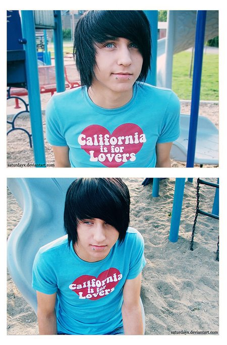 The Emo Hairstyles Appropriate for Scene Kid Guys