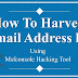 Email address harvesting