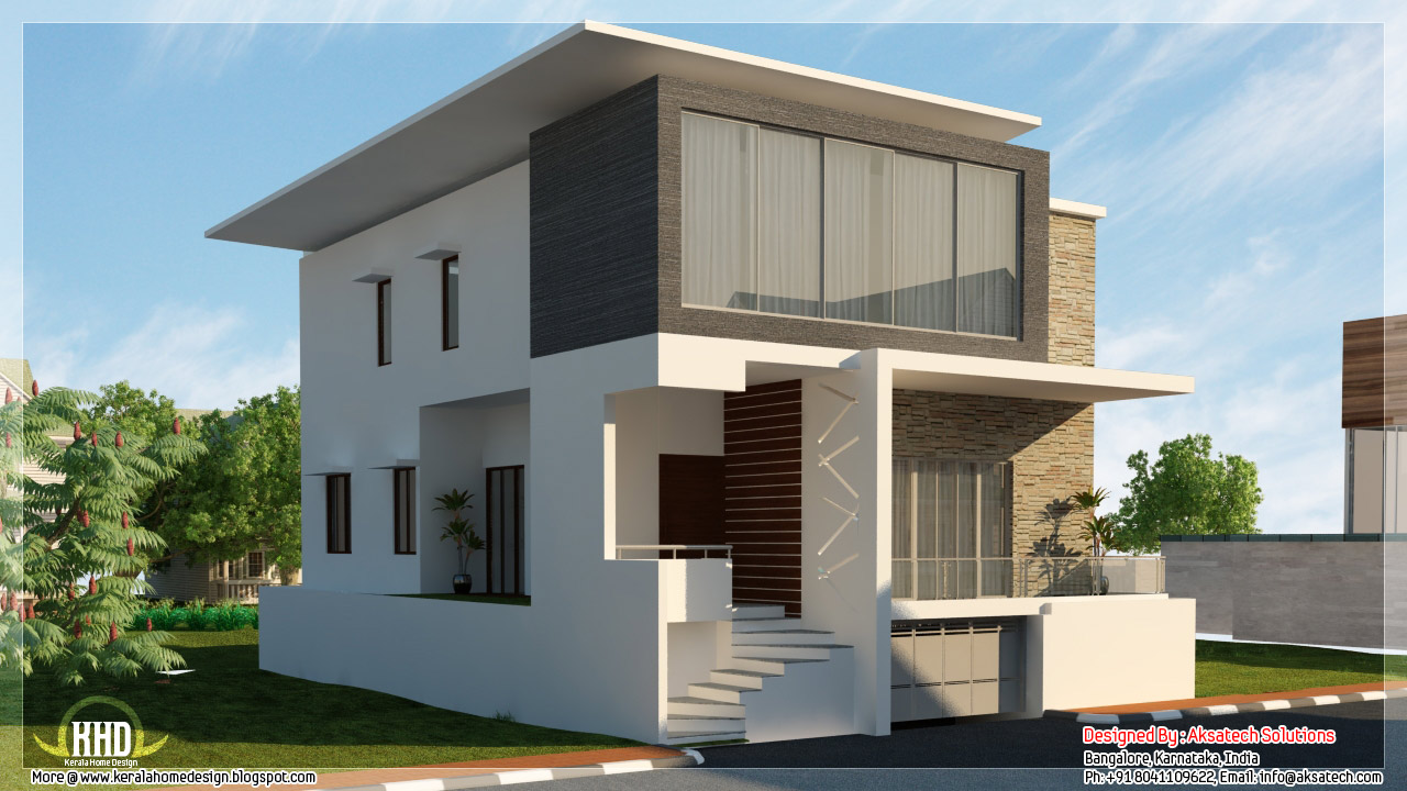 Mix collection of 3D home elevations and interiors - Kerala home ...