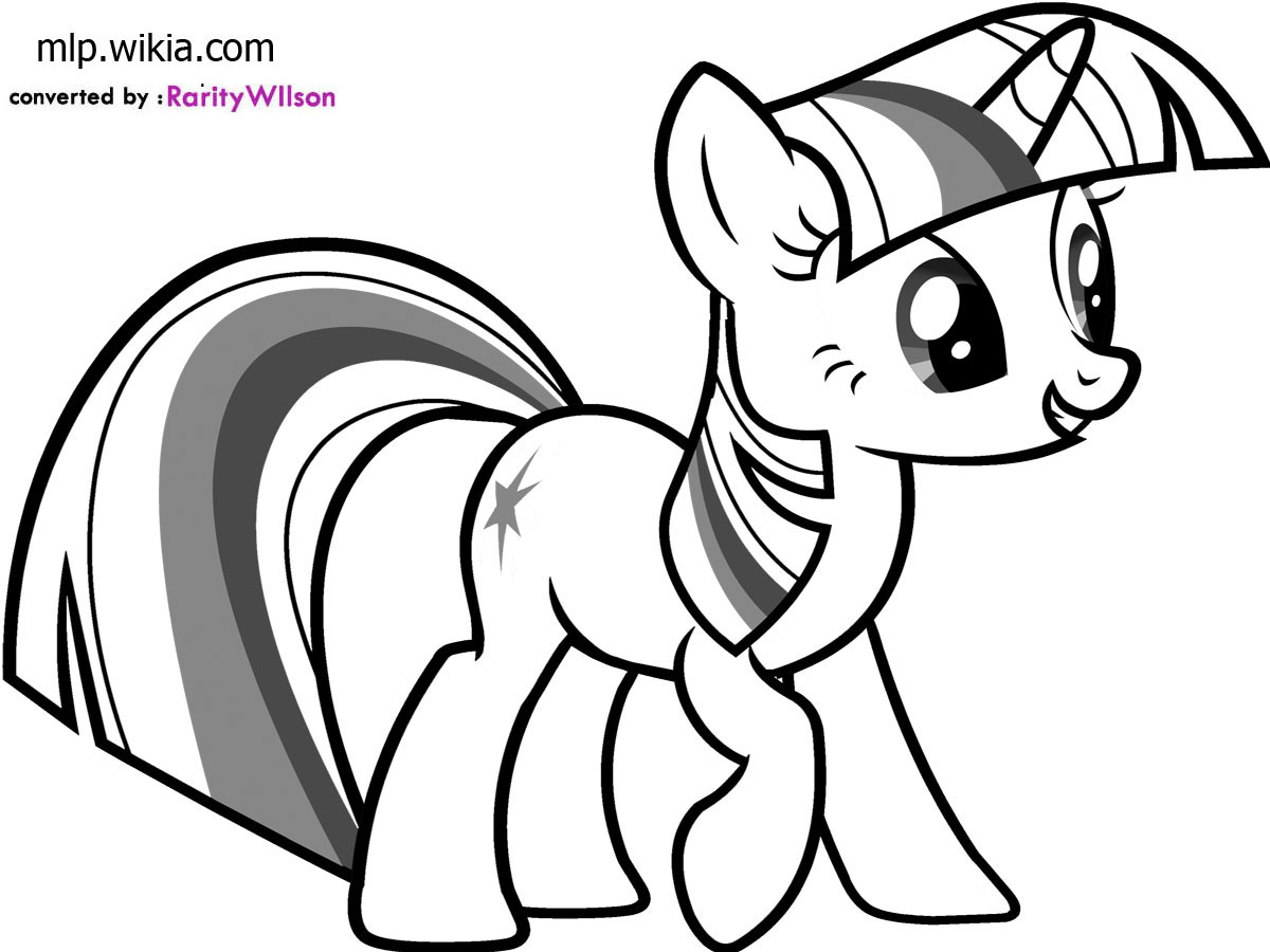 Coloring Pages For Girls My Little Pony 2