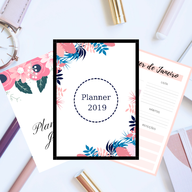 Planner 2019 para imprimir