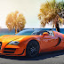 Bugatti Veyron Orange HD Wallpaper