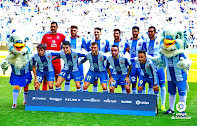 R. C. D. ESPANYOL DE BARCELONA - Temporada 2018-19 - Diego López, David López, Mario Hermoso, Javi López, Dídac Vilà, Borja Iglesias; Granero, Marc Roca, Léo Baptistão, Sergi Darder y Sergio García. R. C. D. ESPANYOL DE BARCELONA 1 (Sergio García) LEVANTE U. D. 0. 16/09/2018. Campeonato de Liga de 1ª División, jornada 4. Cornellá-El Prat, Barcelona, RCDE Stadium.