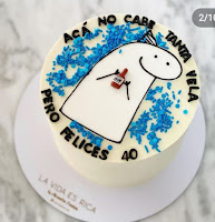 Tortas con Frases Divertidas de Flork