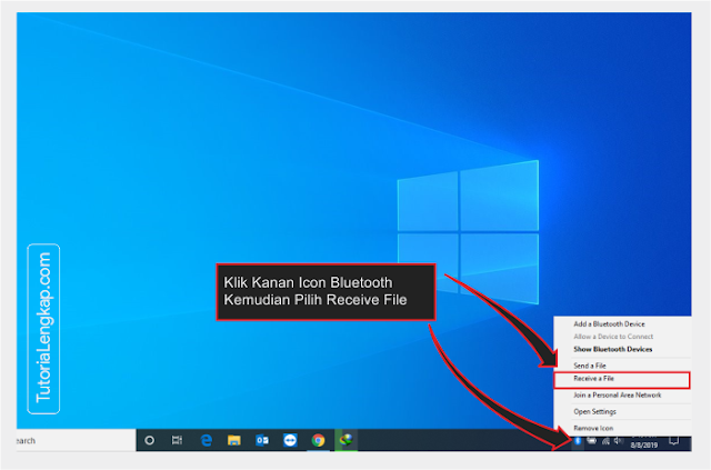 Tutorialengkap 1 Cara Mengirim File Dari HP ke Laptop dan Laptop Ke HP lewat Bluetooth