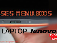 Akses Menu BIOS Laptop Lenovo Dengan Novo Key