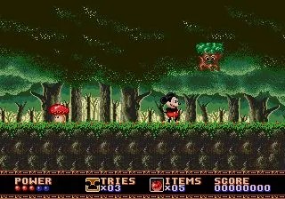 castle of illusion sega megadrive