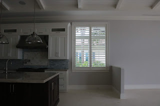 kitchen in Palm City, FL plantation shutters