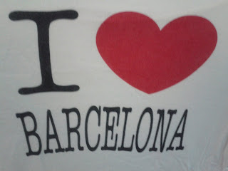 I love Barcelona