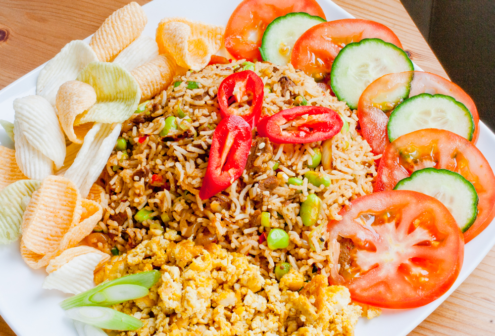 SPICE ISLAND VEGAN: Vegan Indonesian Nasi Goreng (Fried Rice)