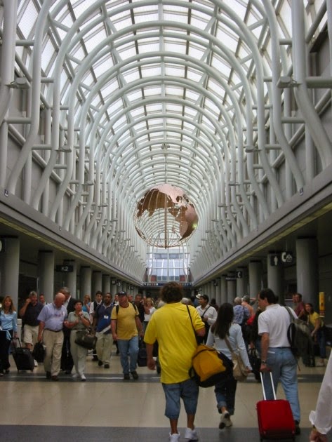Chicago O'Hare International Airport, USA – 67 million passengers each year