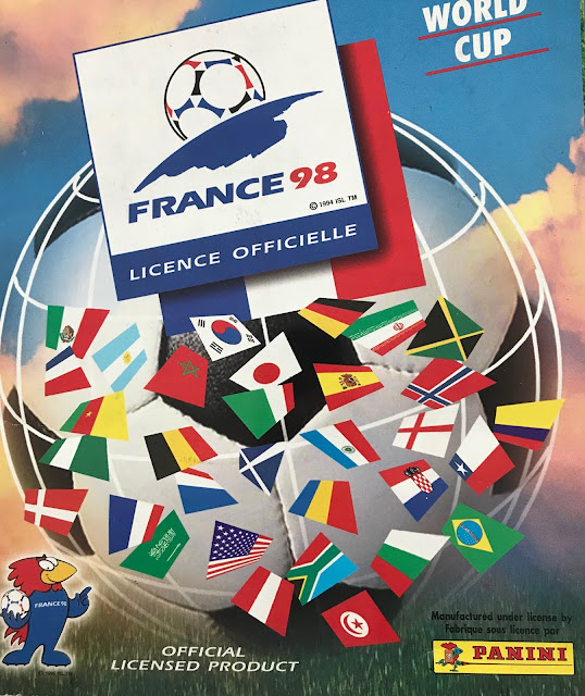 Album Francia 98 versione internazionale