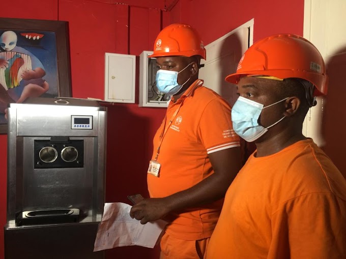 Rouba-se energia na zona nobre da Cidade de Maputo Desmantelada Ligação clandestina numa pastelaria