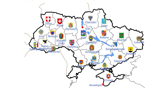 Pembagian wilayah administratif Ukraina