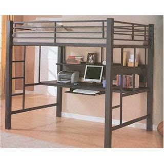 loft bed plans with desk