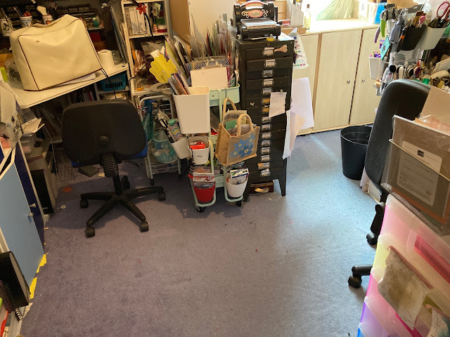 Craft Room Tour Before & After