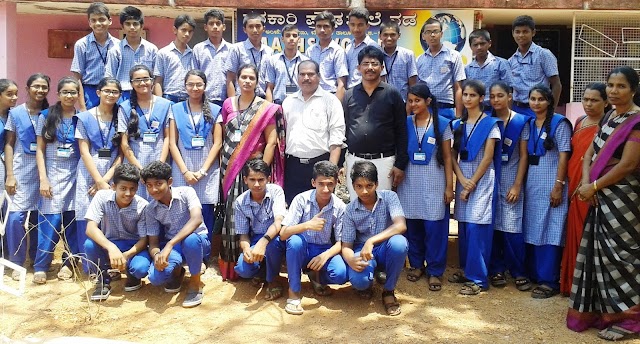 Gujarathi School Mangalore visited to Maths World