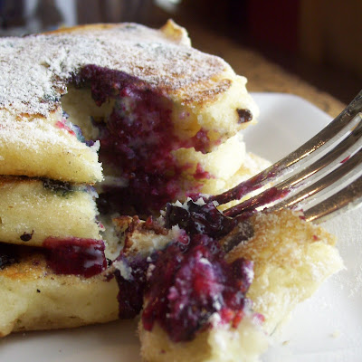 blueberry pancakes