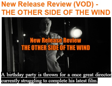 the other side of the wind review