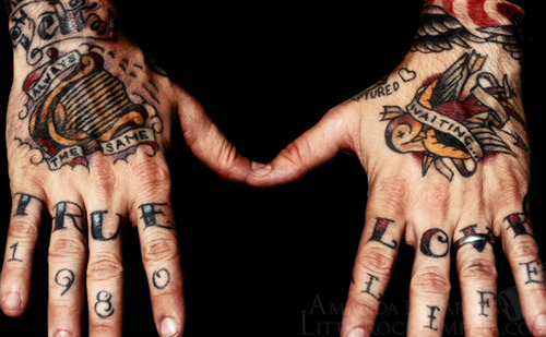 Knuckle Tattoos