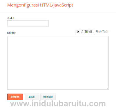 Membuat Animasi "Back To Top" Dengan jQuery