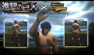 Download Mod Texture Male Cloth [Titan Rogue SNK] MHFU For Emulator PPSSPP