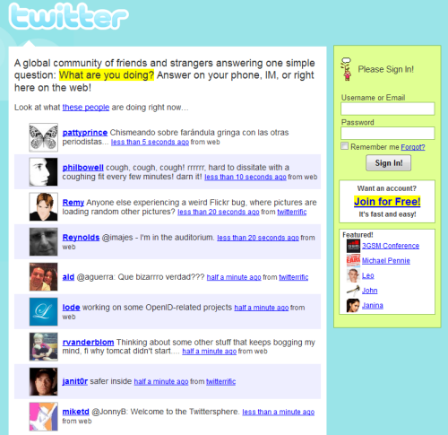 Twitter Old Design