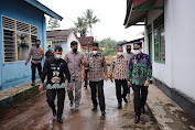 Pantau Pelaksanaan PPKM di Lampung Timur, Tim Monitoring Divisi IV Minta Optimalkan Posko Penanganan Covid-19 di Tingkat Kelurahan