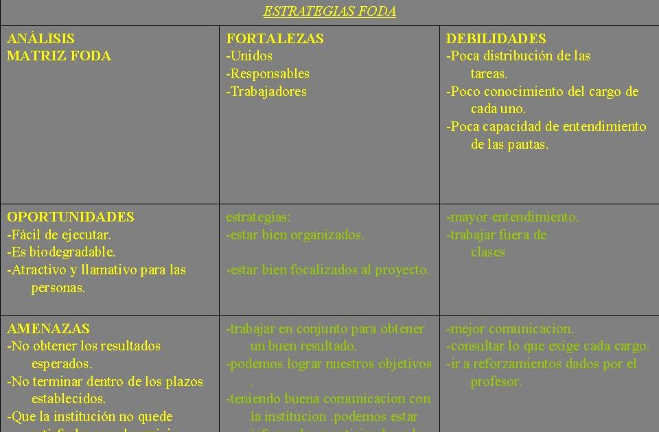 2C T.H.M 22 Hotel Millahue: Análisis Matriz FODA