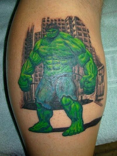 Superhero Tattoos 83 Pics