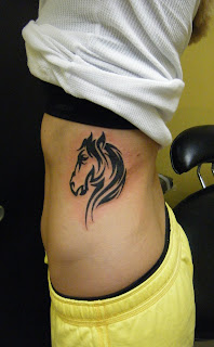 Tribal Horse Tattoo 