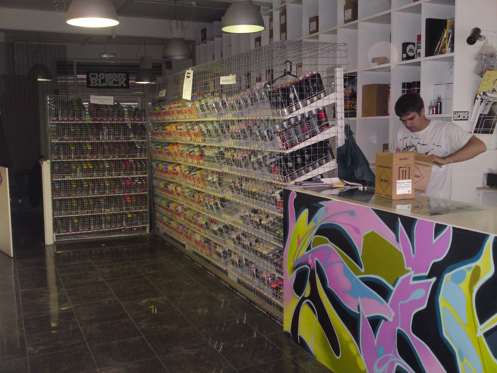 graffiti supplies