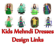 Kids Mehndi Dresses Design Links