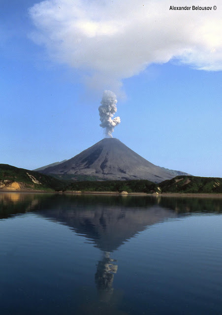 Karymsky Giant Volcano in Russia World full of Art