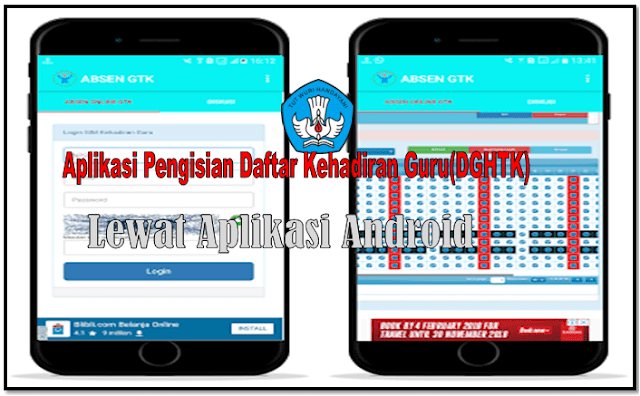 Tips Cara Mengisi Daftar Kehadiran Guru DHGTK Melalui Aplikasi Android 